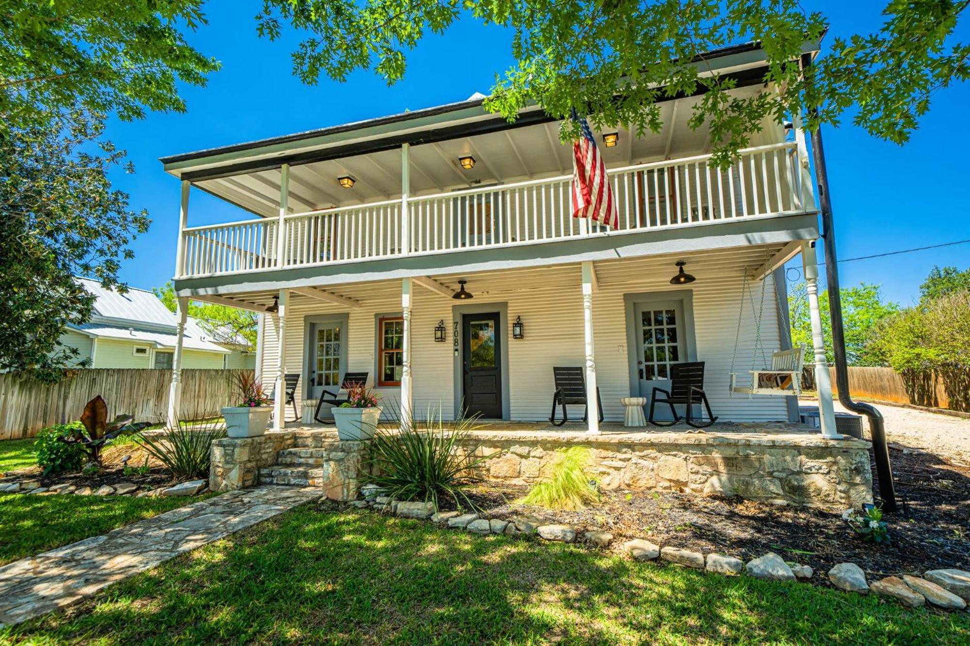 Katarina Haus - Hot Tub & Fire Pit Vila Fredericksburg Exterior foto