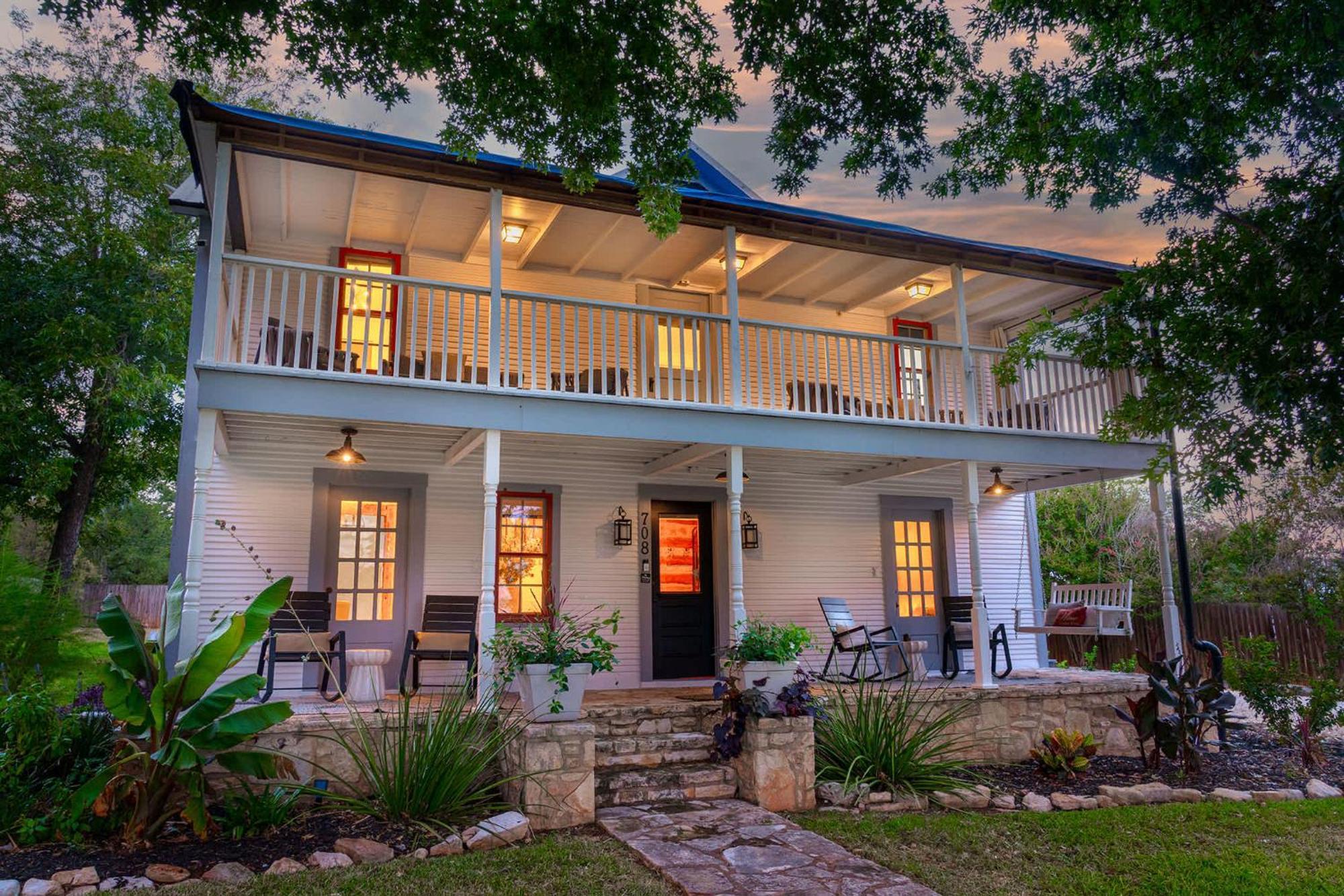 Katarina Haus - Hot Tub & Fire Pit Vila Fredericksburg Exterior foto